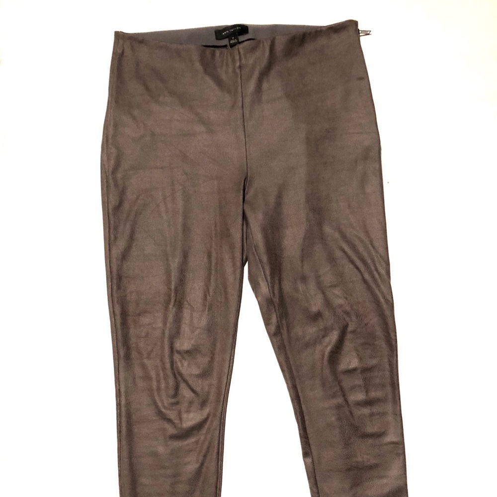 Faux leather leggings